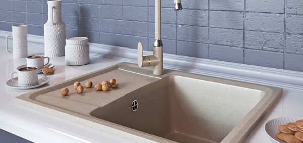 Как выбрать кухонную мойку из искусственного камня