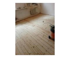 Шлифовка паркета доски