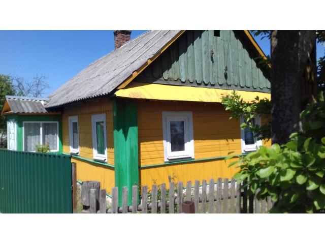 Дом с баней и гаражом в д.Русаки в окружении лесов в 65 км от МКАД, 32 км от Дзержинска, озеро 2 км - 1/10