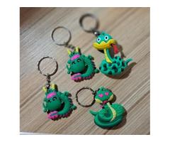 Брелки Дракончик и Змейка, новые-4шт
