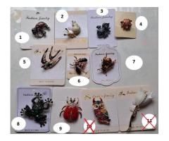 Брошки разные, новые