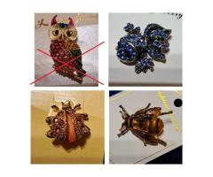 Брошки разные, новые