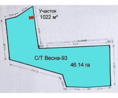 Участок 10 соток СТ Весна-93 под строительство