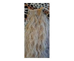 Шиньоны блонд для волос, новые