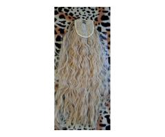 Шиньоны блонд для волос, новые