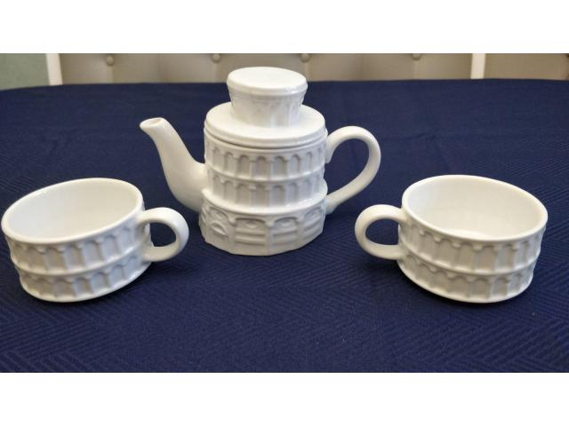 Чайный набор на 2 персоны Lefard ''Пизанская Башня'' - 4/8