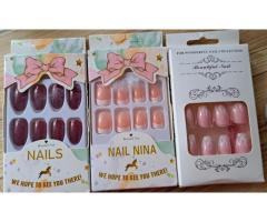 Накладные ногти, новые, 3 упаковки