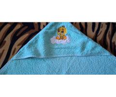 Полотенце для новорожденного с капюшоном, б.у