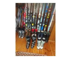 горные лыжи