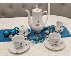 Фарфоровый чайник Rococo отдельно / в наборе