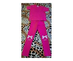 Легинсы малиновые, р.110-116, б.у пару раз, как новые