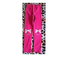 Легинсы малиновые, р.110-116, б.у пару раз, как новые