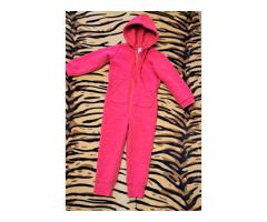 Комбинезон  малиновый демисезонный, р.104 (4-5лет), б.у