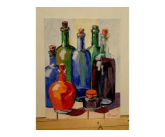 Картина Бутылки