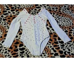 Купальники для танцев-спорта на девочку 6-8лет (р.122-134), б.у-2шт