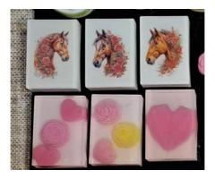 Сувенирное мыло ручной работы к Новому году