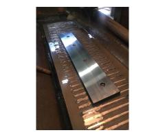 Изготовим -контрножи и прижимные пластины к дробилкам