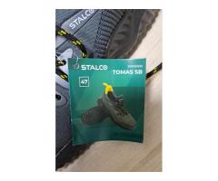 Кроссовки серые для электриков с железными носами, р.47, новые из Литвы. Вышлю Б