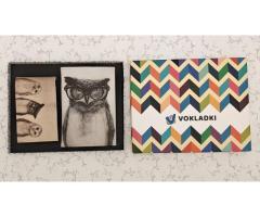 Подарочный набор:  визитница + обложка для документов