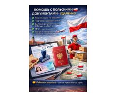 Помощь, сопровождение с польскими документами